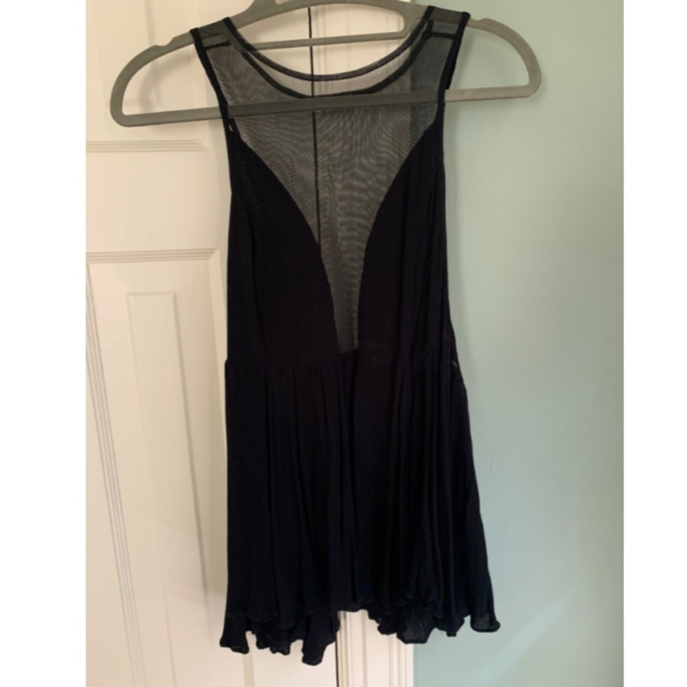 Free People Mesh Tank Top
